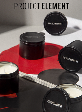 PROJECTELEMENT香熏蜡烛卧室持久安神助眠小众高级生日礼物