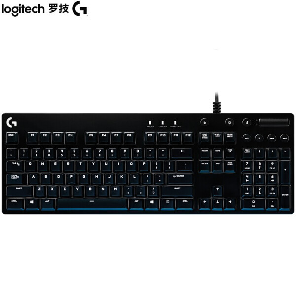 罗技(g g610cherry轴有线机械键盘104键电竞游戏背光吃鸡lol
