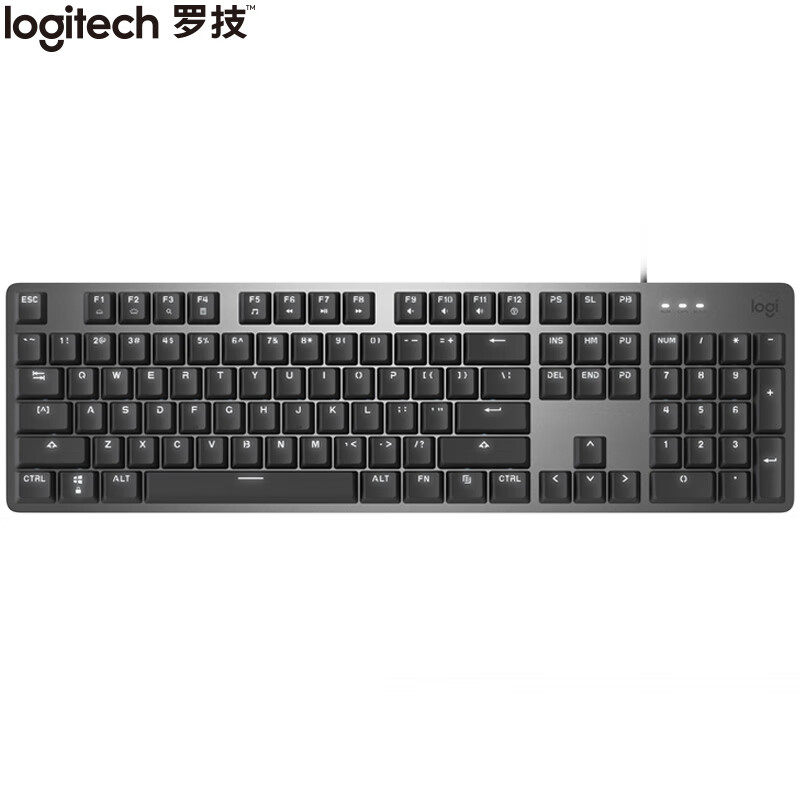 罗技（Logitech）K845 有机械键盘游戏办公单光背光全尺寸黑色
