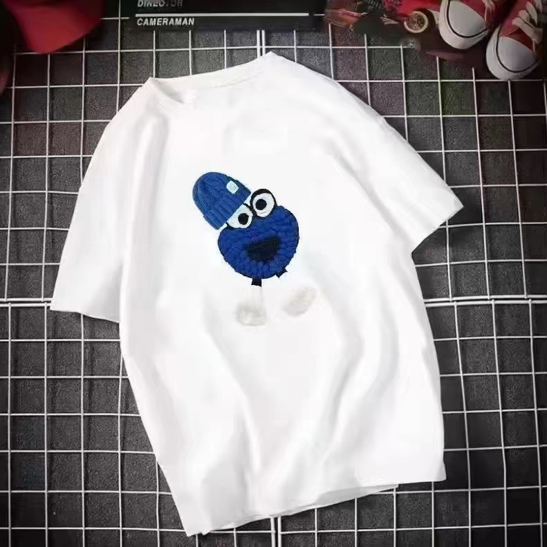 情侣款夏季百搭短袖T恤