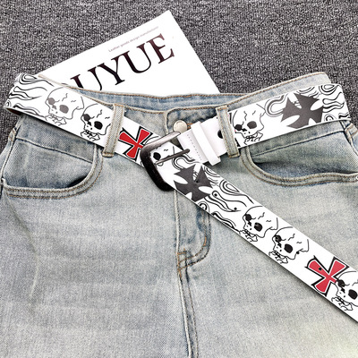 2025新款皮带男潮流学生设计感