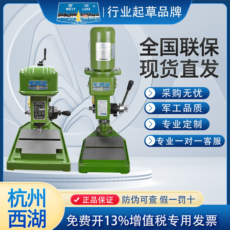 杭州西湖台钻高速台钻zwg-4  z406b小型家用高精度钻床全新