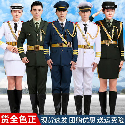 国旗班仪仗队服装升旗手军乐队