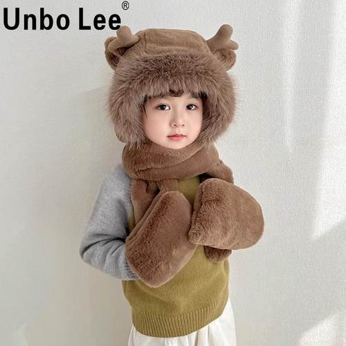 UnboLee儿童帽子冬季