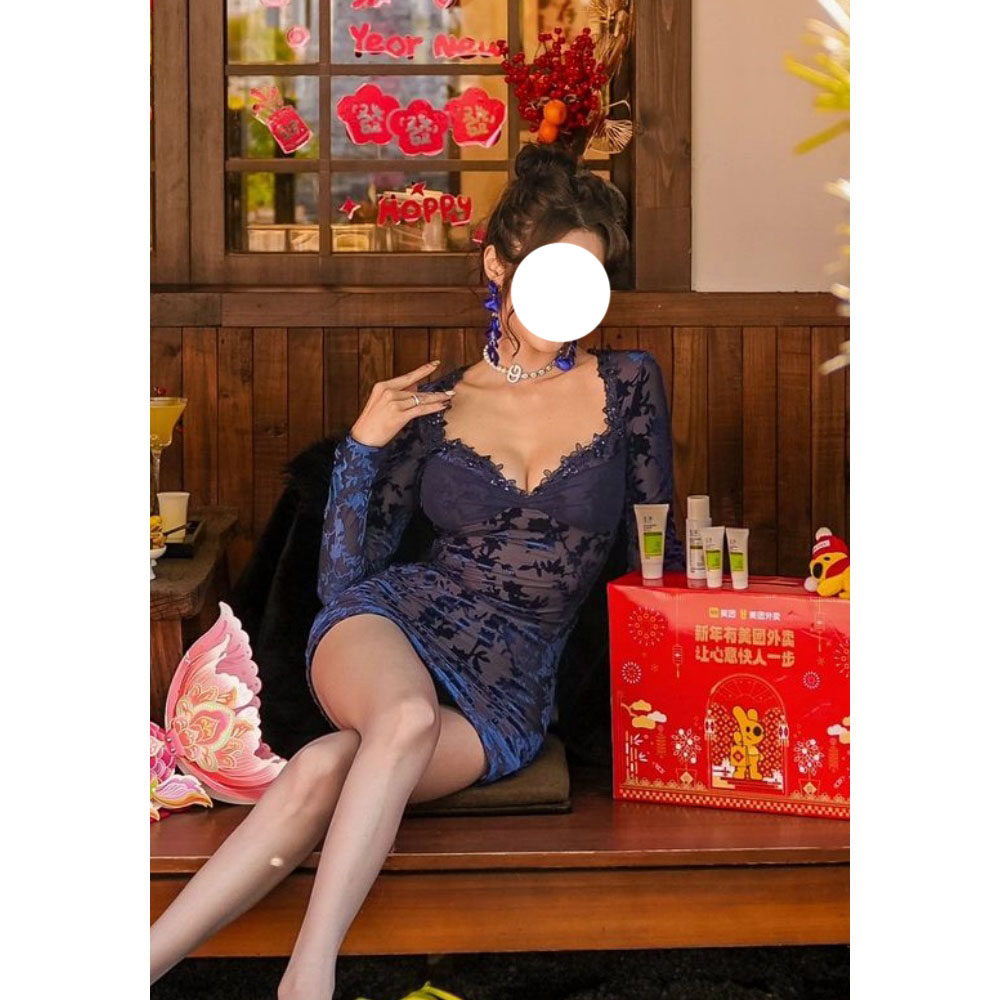 小众轻熟精致优雅绝美纯欲风连衣裙新款微胖大码紫色修身显瘦裙女,女装/女士精品,连衣裙,淘宝优惠券,粉丝福利购,淘宝优惠卷