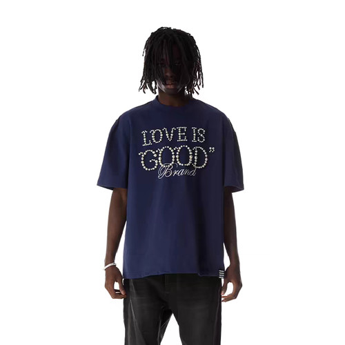 GOODBRAND珍珠短袖T恤