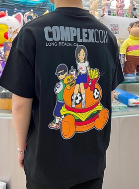 【官方正品】VANDYTHEPINK Complexcon 展会限定汉堡家族薯条短袖