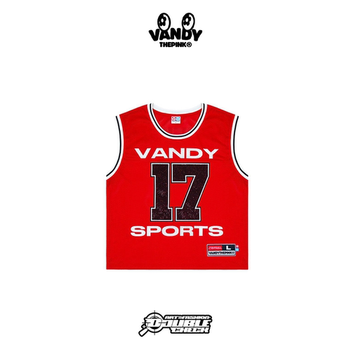 【VANDYTHEPINK】Crystal Basketball Jersey水晶篮球球衣背心