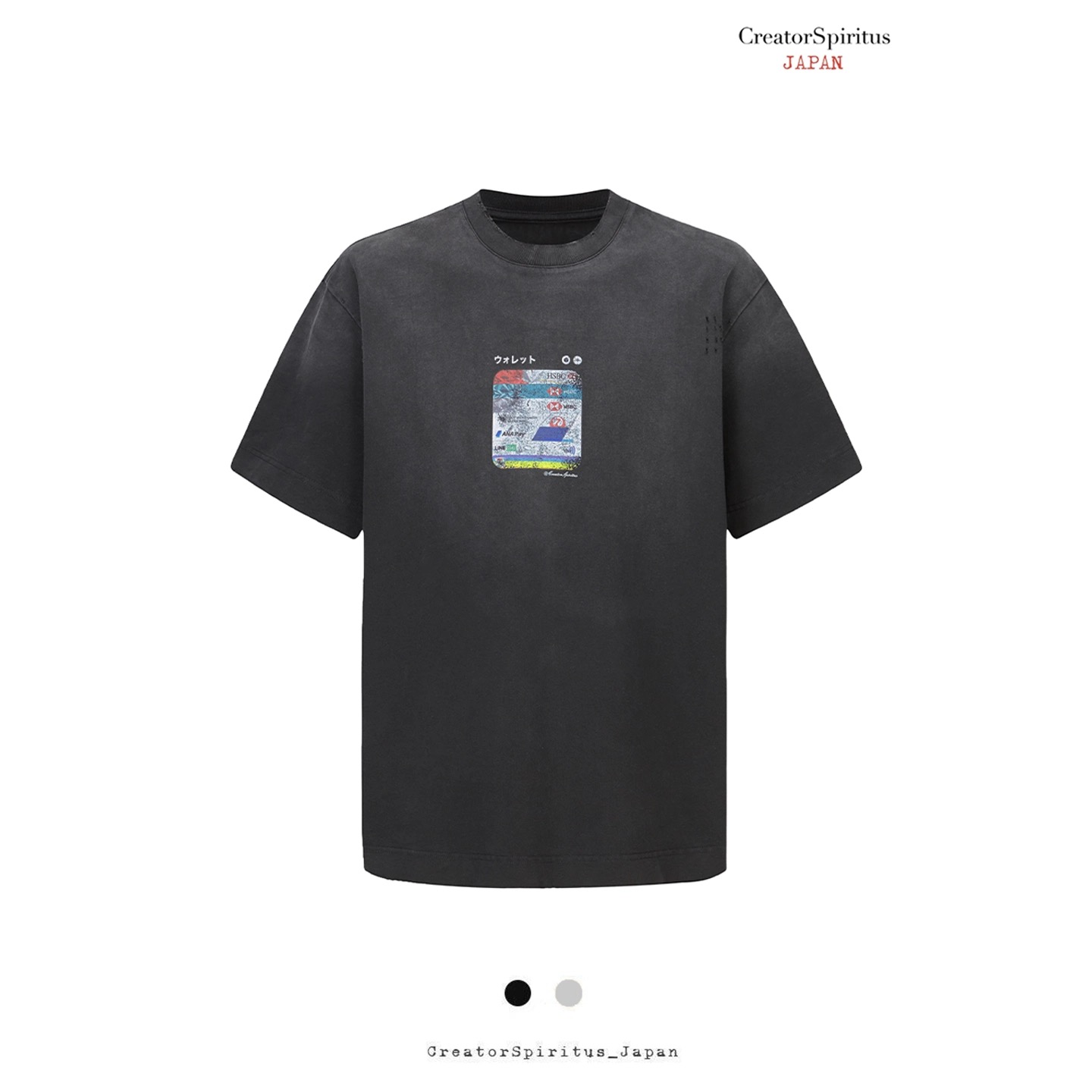 CreatorSpiritus电子钱包短袖