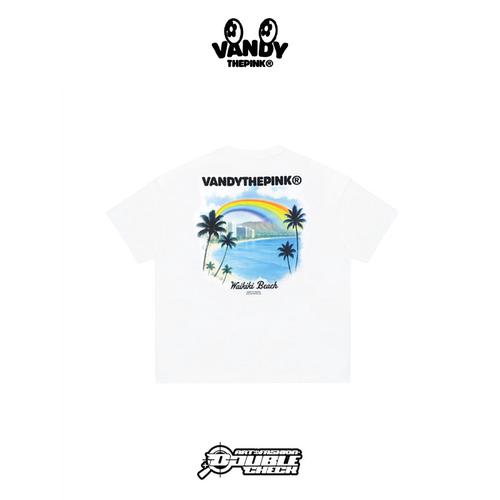 【VANDYTHEPINK】Hawaii Eye Logo Tee夏威夷彩虹短袖T恤男女同款