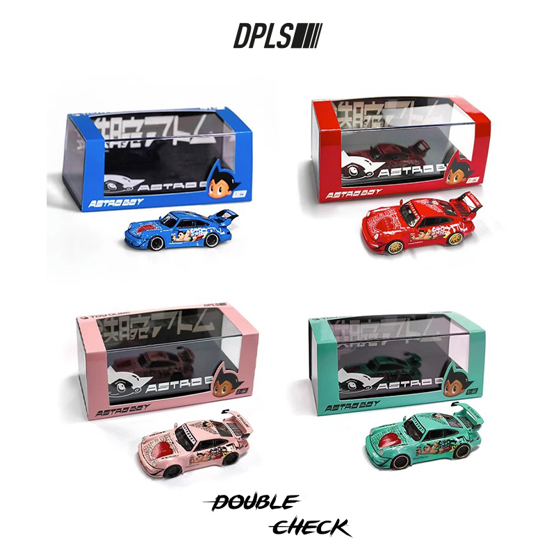 DPLS阿童木保时捷跑车模型摆件