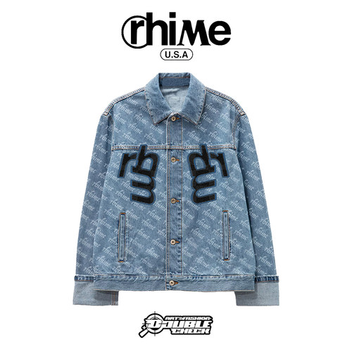 RHIME23FW蓝色牛仔夹克
