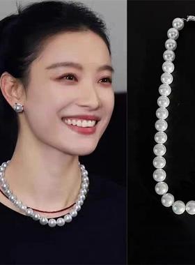 倪妮同款珍珠项链原版定制