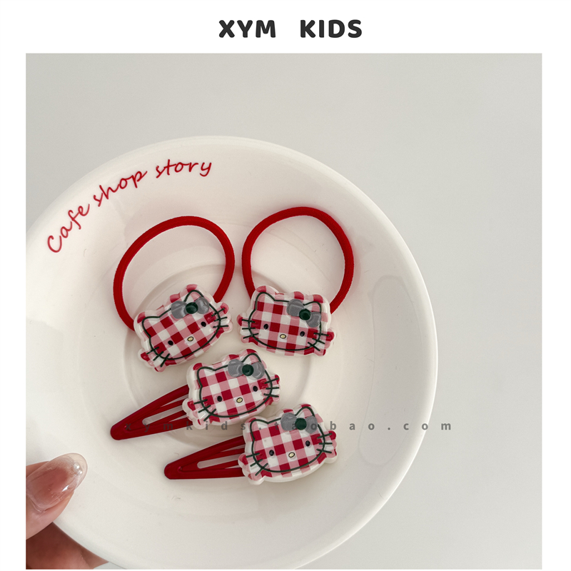 K门永存！发圈发夹套装儿童发饰