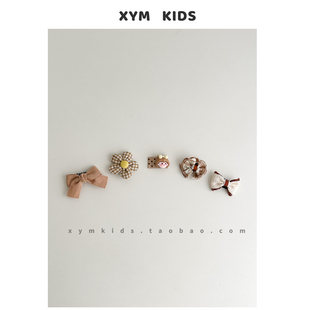 5个装~ins婴儿发夹发量少女宝宝可爱汗毛夹安全不伤发胎毛夹发饰