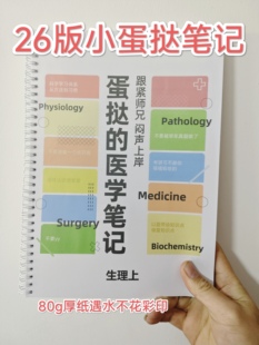 打印2026考研TT师兄【小蛋挞笔记】生理学西医综合考研