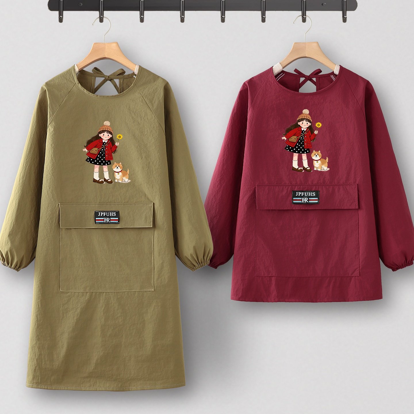 花店围裙定 制logo印字厨房家用男罩衣女新款防水防油大人工作服,家庭/个人清洁工具,围裙套装,淘宝优惠券,粉丝福利购,淘宝优惠卷