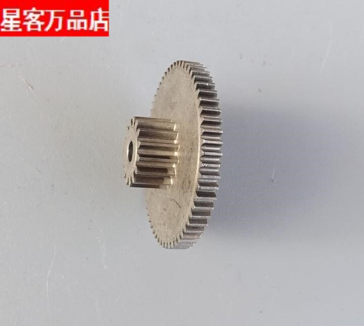 金属齿轮 15齿0.8模数+5齿轮