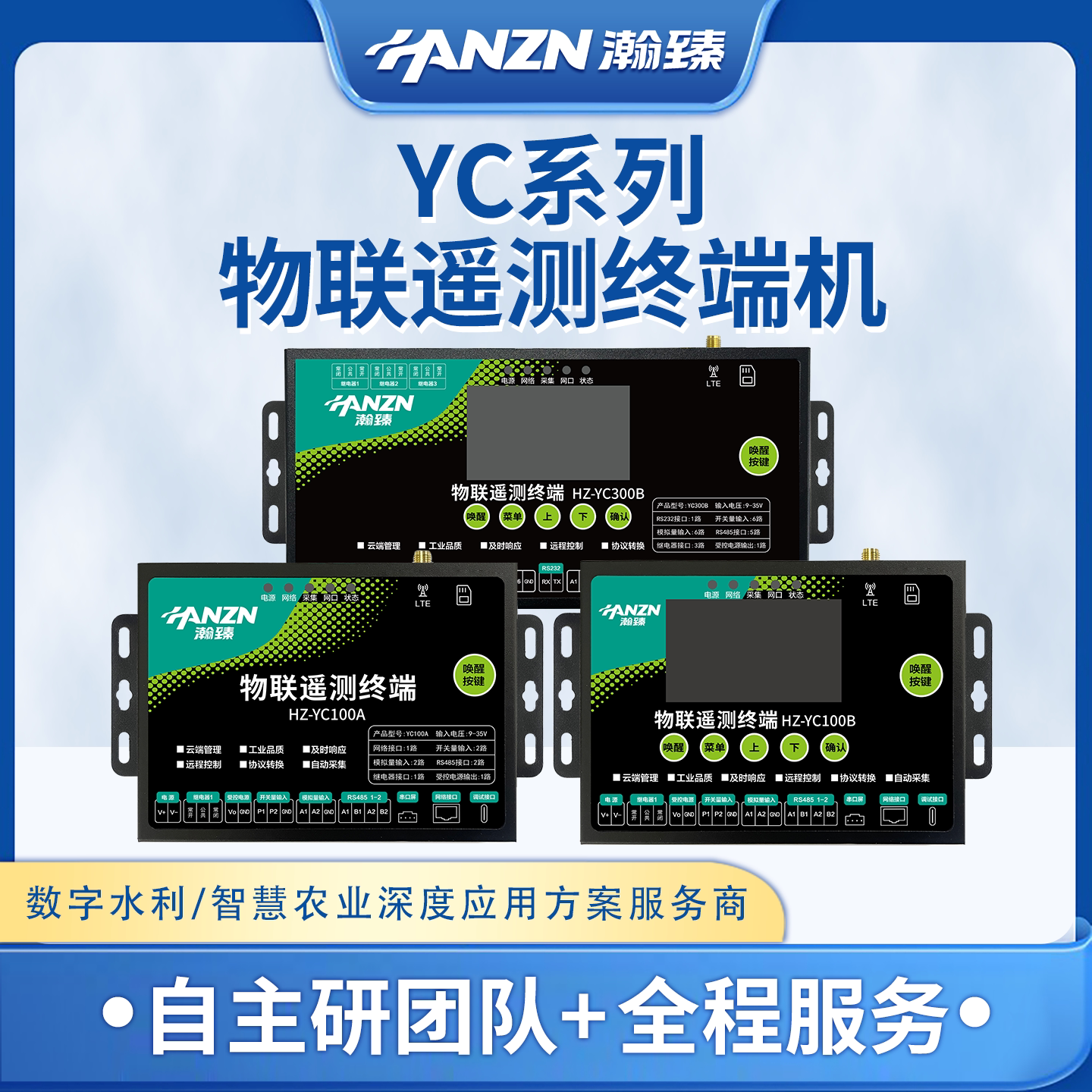 多路工业网关物联遥测终端