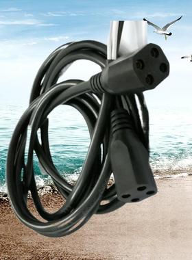 现货单端四针紫外灯管G10q插头带线国标四孔灯座UV杀菌灯插头1米