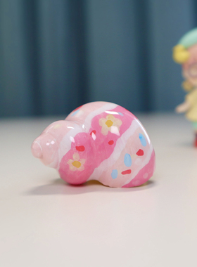 寄居蟹替换壳DIY手绘定制天然手工螺壳创意精致淡水观赏蟹专用品