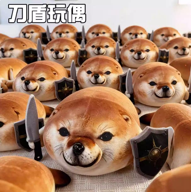 我的刀顿玩具我的刀盾狗