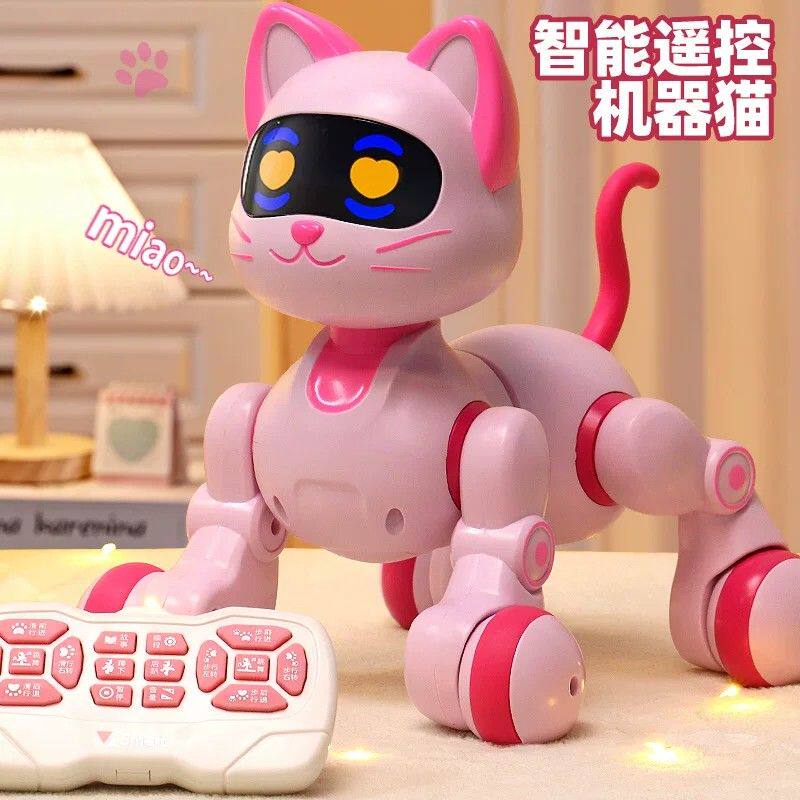 智能遥控机器狗遥控车玩具儿童电动男孩手势感应宠物猫女孩版汽车