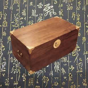中式 新款 仿古箱子纯铜箱扣搭扣合页拉手包角樟木箱五金全套老式