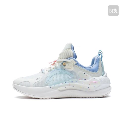 李宁 星火3 䨻科技 潮流 耐磨运动 休闲鞋 女款AGLS062-4