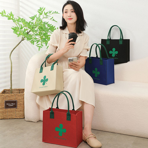 上班族简约女士时尚杂物手拎袋