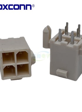 全新原装富士康HM3502E-P2电源板端4PIN间距4.2mm供电插座子2*2P