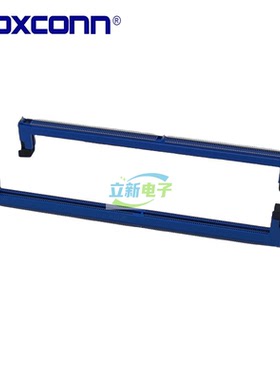 富士康AH58893-B2L30-2F主板内存插槽DDR4立式贴片蓝体黑耳288PIN