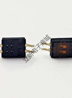 DHNF-02F-T-V-T/R  拨码开关 25mA 贴片安装 原装现货