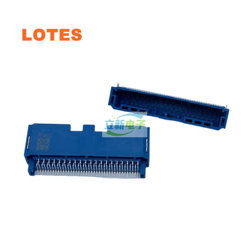 LOTES原装 AAUS05CP5-040K02 40P蓝色卧贴胶壳 BMS连接器现货