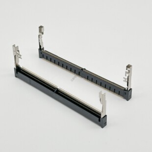 笔记本电脑DDR5 内存插槽 SODIMM 4.0H正向 262P1.2V内存卡槽插座