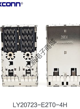 Foxconn富士康LY20723-E2T0-4H MINISAS SFF-8644 光纤尾座连接器