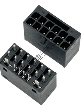 PCI-E5.0显卡16P针座 12+4pin焊座电源座 12VHPWR显卡供电接口