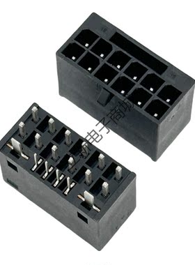 PCI-E5.0显卡16P针座 12+4pin焊座电源座 12VHPWR显卡供电接口