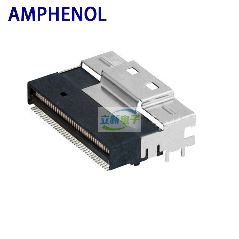 Amphenol安费诺 U10-A474-200T SFF-8654 SlimSAS 8i 74Pin R/A