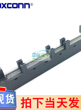 Foxconn富士康2EC2843-A0B23-9H PCIE显卡卡槽插槽 夹板式168PIN