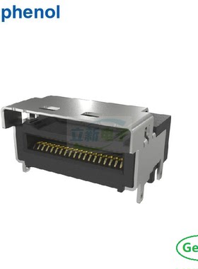 安费诺/AMPHENOL G97R21332HR 连接器 MCIO 38PIN R/A