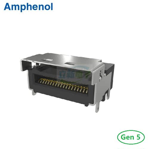安费诺/AMPHENOL G97R21332HR 连接器 MCIO 38PIN R/A