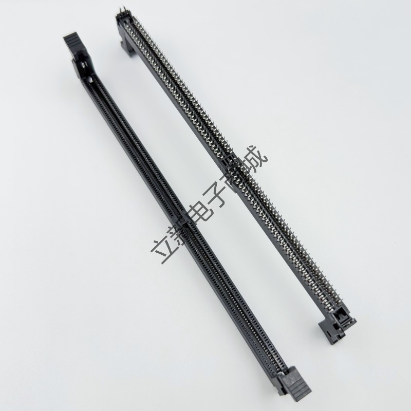 Lotes/嘉泽得意 ADDR0142-K136C51 插槽DDR4 1.2v 288PIN黑体黑耳