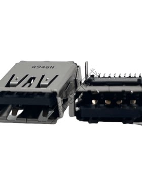 Foxconn/富士康UEA1511-4411E-7H USB3.0母座 黑色胶芯卧式贴片9P