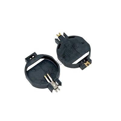 LOTES AAA-BAT-054-P06纽扣电池座子CR2032电池盒子2Pin贴片SMT式