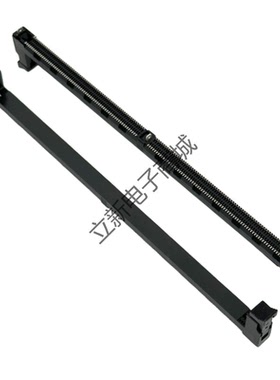 台式机DDR5 288PIN 立式SMT贴片五代内存插卡槽UDIMM单耳扣连接器