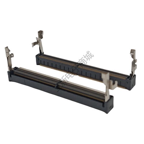 笔记本电脑DDR5内存插槽  SODIMM 8.0H反向262Pin 第5代卡槽