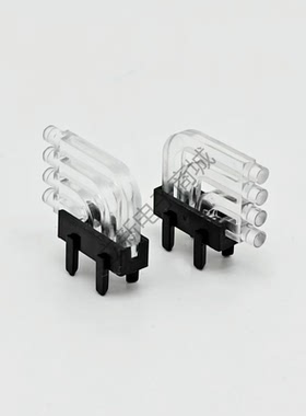 CLH-02AB 直角导光柱3mm LED贴片导光柱 90°直角弯角导光柱