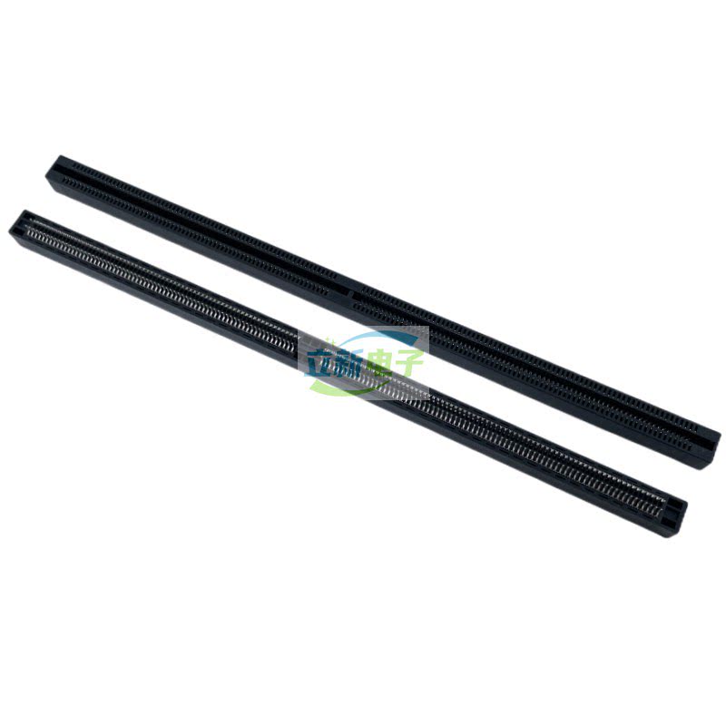 台式机夹板式ddr5内存插槽 288pin 无耳一字口 udimm 短脚 长脚