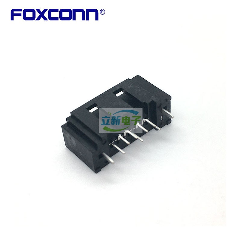 Foxconn/富士康 LE18077-A54D-4H 黑色7PIN Sata连接器原厂接插件